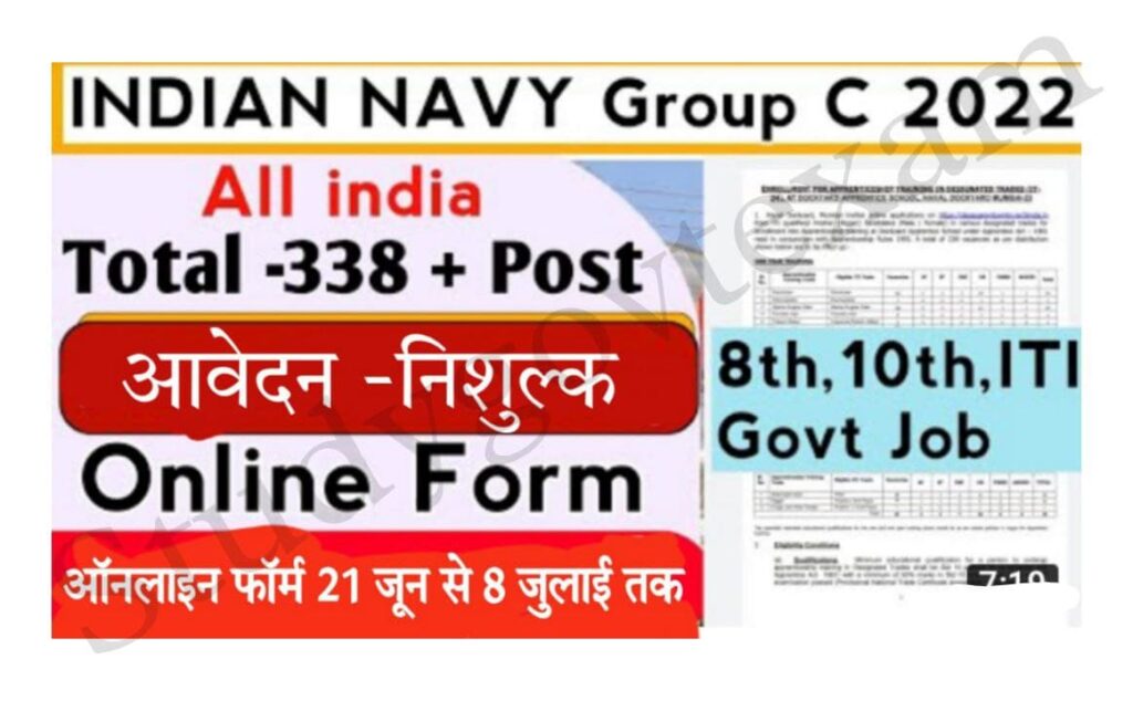Indian Navy Apprentice Recruitment 2022