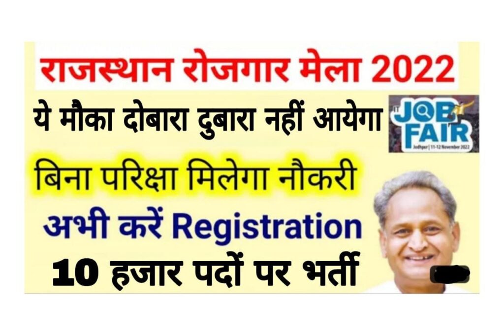 Rajasthan Mega Job Fair 2022 