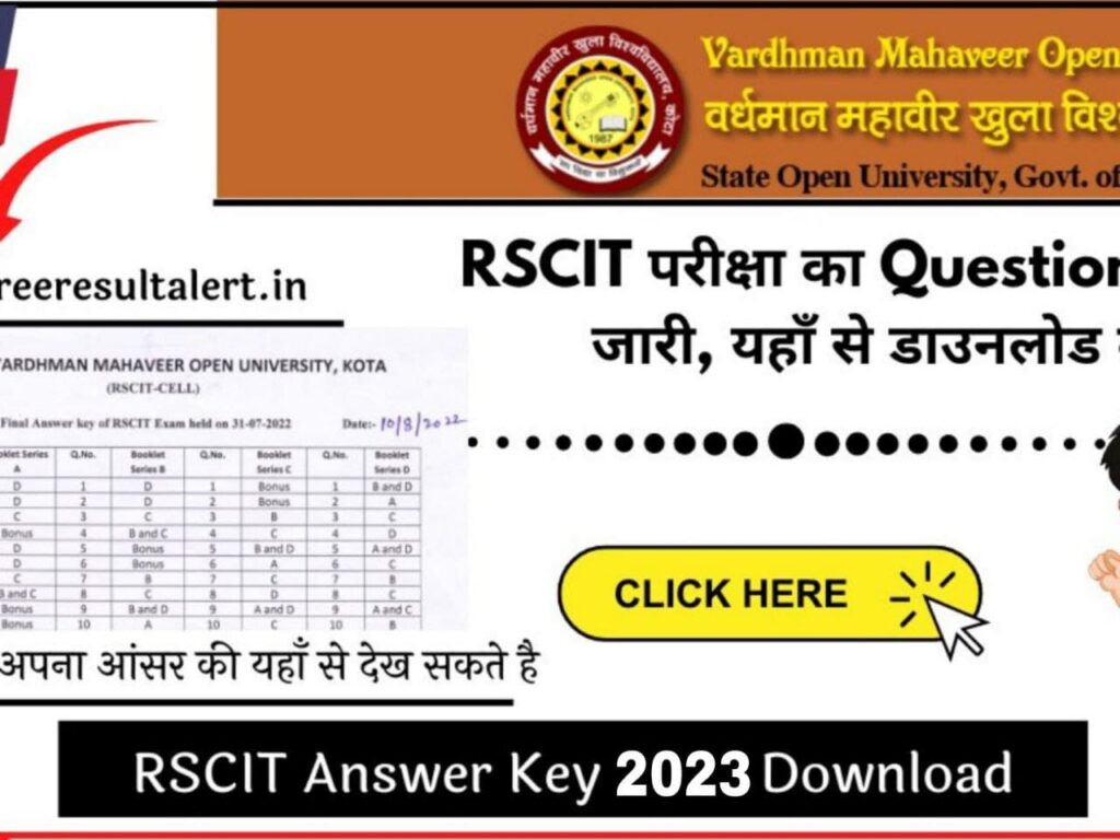 RSCIT Answer key 16 July 2023